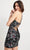 Faviana S10928 - Floral Laced Up Back Short Dress Cocktail Dresses