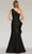 Feriani Couture 18348 - One Shoulder Draped Evening Gown Evening Dresses