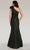 Feriani Couture 18356 - One Shoulder Printed Evening Gown Evening Dresses