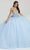 Fiesta Gowns 56485 - Strapless Sweetheart Ballgown Ball Gowns 0 / Sky
