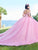 Fiesta Gowns 56490 - 3D Beaded Off-Shoulder Ballgown Special Occasion Dress