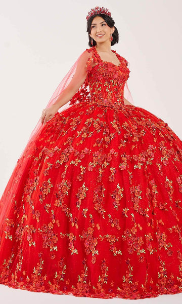 open lace back dress Red Lace Chiffon Thin Straps A-Line Elegant Bridesmaid Evening Gown main image 1