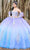 Fiesta Gowns 56499 - Corset Sweetheart Ballgown Ball Gowns 0 / Lilac Ombre