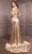 Gatti Nolli Couture GA-7078 - Floral Accent Mermaid Evening Dress Evening Dresses