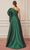 Gatti Nolli Couture OP-5370 - Asymmetrical A-Line Evening Gown Evening Dresses 22 / Green