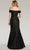 Gia Franco 12255 - Embossed Mermaid Evening Dress Evening Dresses
