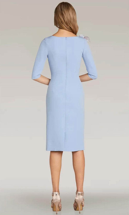 Gia Franco 12318 - Floral Applique Sheath Dress