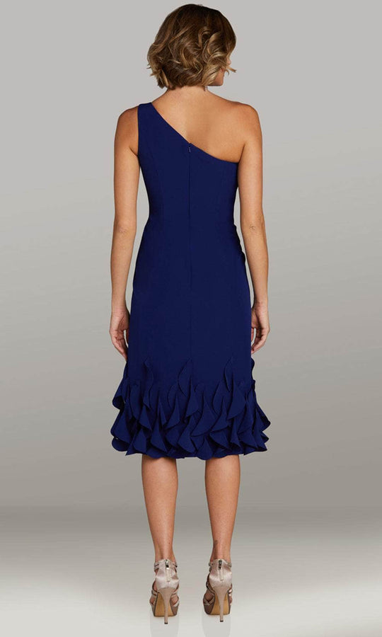 Gia Franco 12425 - One Shoulder Ruffled Hem Evening Dress