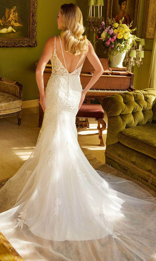 GLS by Gloria Bridal GL3533 - Strappy Trumpet Bridal Gown
