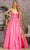 GLS by Gloria GL3218 - Sweetheart Corset Evening Dress Special Occasion Dress XS / Hot Pink