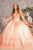 GLS by Gloria GL3235 - Embroidered Rhine Stone Accented Ballgown Special Occasion Dress