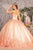 GLS by Gloria GL3235 - Embroidered Rhine Stone Accented Ballgown Special Occasion Dress
