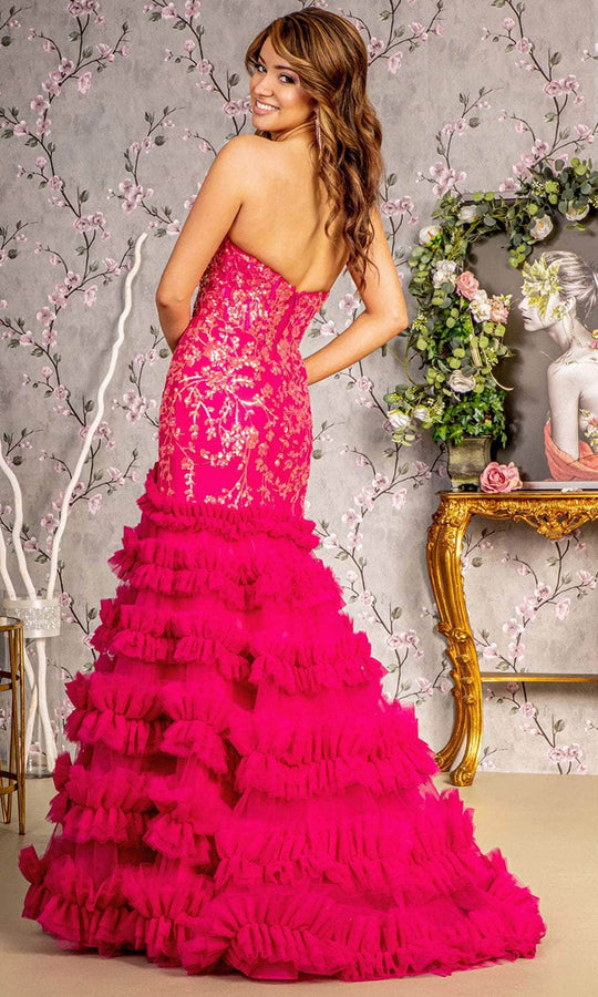 GLS by Gloria GL3315 - Sweetheart Trumpet Evening Dress