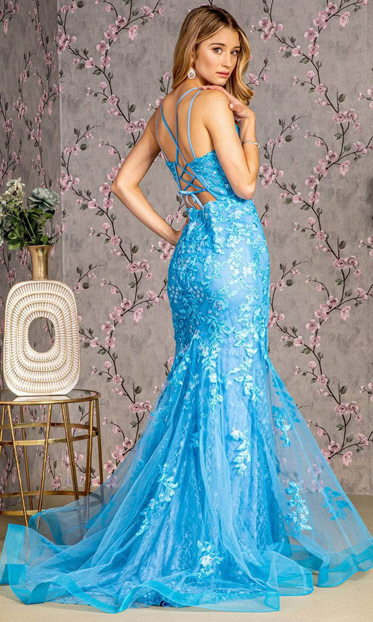 GLS by Gloria GL3333 - Plunging Sweetheart Mermaid Evening Dress
