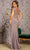 GLS by Gloria GL3361 - V-Neck Sheath Formal Dress Special Occasion Dress