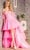 GLS by Gloria GL3396 - Off-Shoulder A-Line Evening Dress Special Occasion Dress XS / Hot Pink