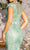 GLS by Gloria GL3414 - Sequin Embellished V-Neck Evening Dress Special Occasion Dress