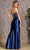GLS by Gloria GL3439 - Draped Illusion Evening Dress Special Occasion Dress