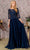 GLS by Gloria GL3446 - Sequin Embroidery Formal Dress Special Occasion Dress S / Navy
