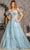 GLS by Gloria GL3453 - Off-Shoulder Corset Evening Dress Evening Dresses