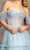 GLS by Gloria GL3453 - Off-Shoulder Corset Evening Dress Evening Dresses
