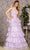 GLS by Gloria GL3454 - Illusion Asymmetrical A-Line Evening Dress Evening Dresses XS / Lilac