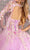 GLS by Gloria GL3467 - Floral Applique Strapless Ballgown Ball Gowns