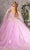 GLS by Gloria GL3467 - Floral Applique Strapless Ballgown Ball Gowns