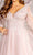 GLS by Gloria GL3495 - V-Neck Empire Evening Dress Evening Dresses