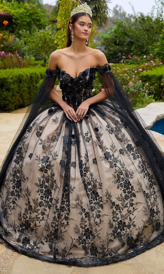 GLS by Gloria GL3500 - Glitter Pattern Ballgown