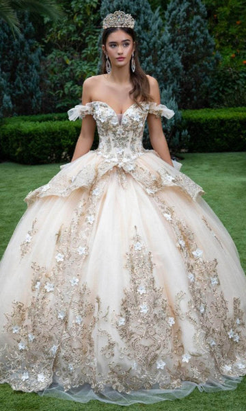 Champagne Quinceanera Dresses Couture Candy Champagne Quinceanera Dresses Couture Candy