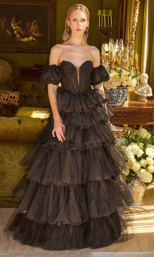 GLS by Gloria GL3626 - Sweetheart Neckline Corset Bodice Prom Gown