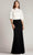 High Neck Two Toned Formal Gown BTY22226L Mother of the Bride Dresses