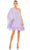 Ieena Duggal 11623 - Asymmetrical Trapeze Cocktail Dress Cocktail Dresses 0 / Lilac