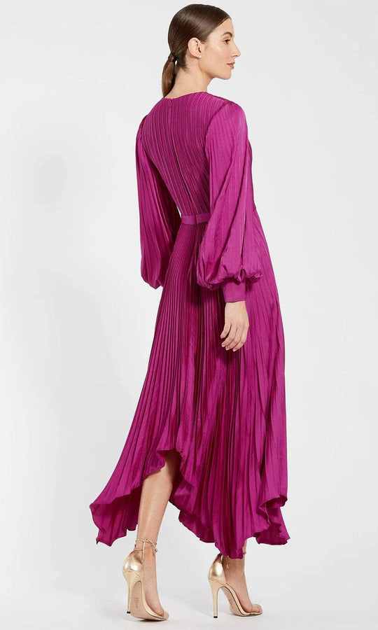 Ieena Duggal 11638 - Pleated A-Line Dress
