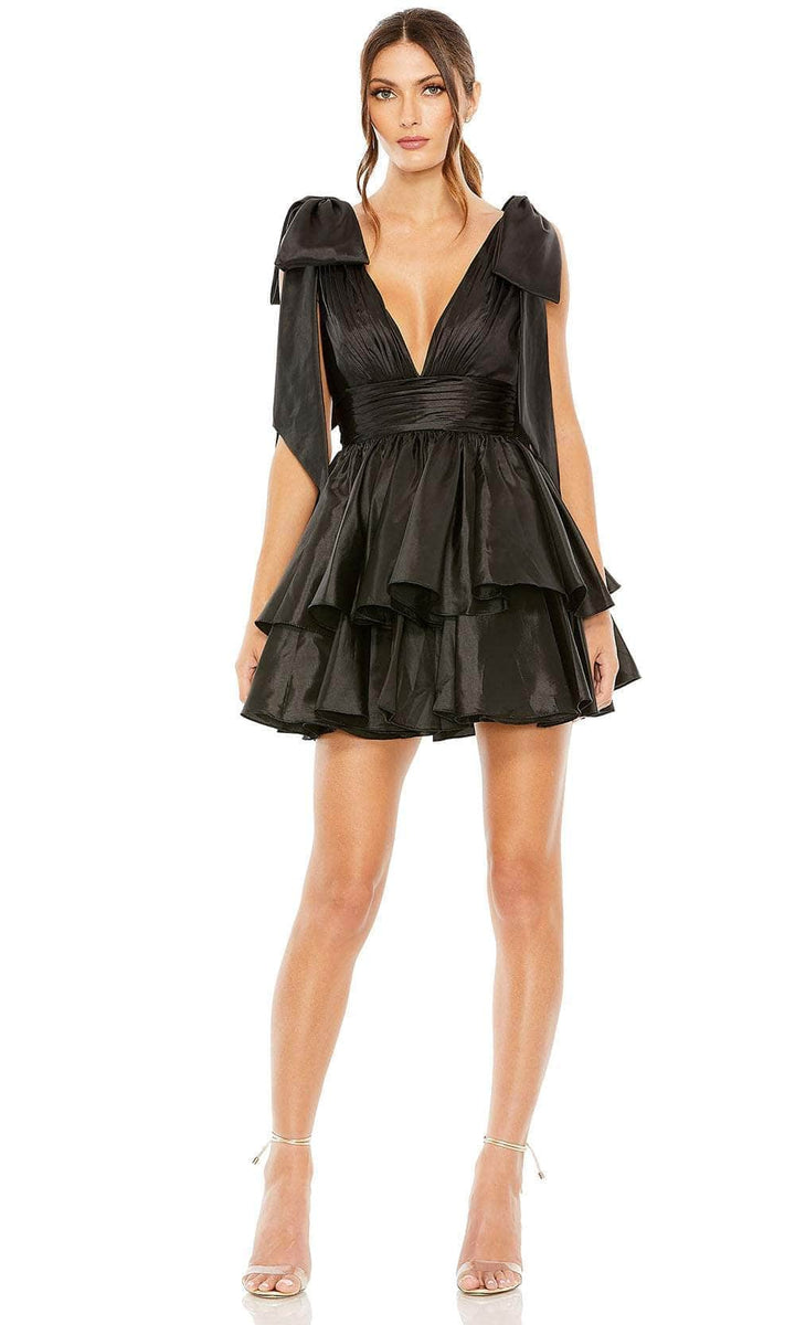 embellished corset mini dress Milan Long Sleeve in Ivory 31.12.2025 60s Chiffon Empire Dress neck:18