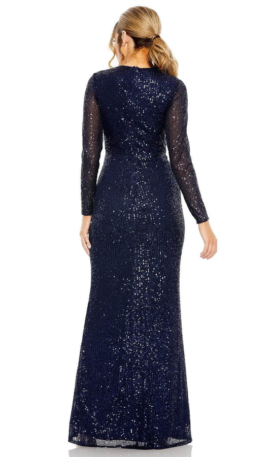 Ieena Duggal 11659 - Floor Length Sequin Evening Gown