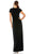 Ieena Duggal 11670 - Short Sleeve Embellished Bodice Prom Dress Party Dresses