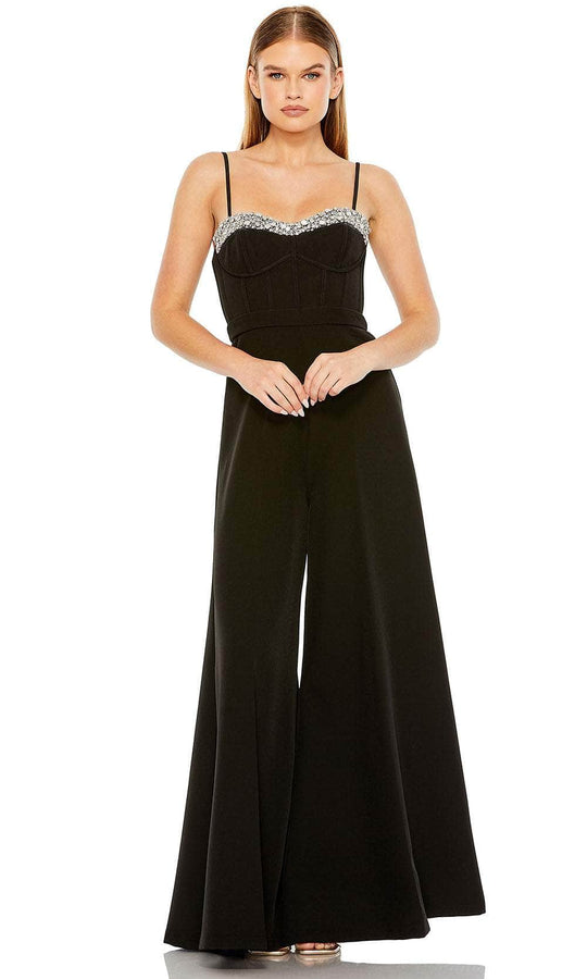 Ieena Duggal 11765 - Sweetheart Corset Bustier Jumpsuit