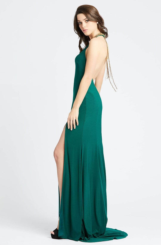 Ieena Duggal - 25572I Halter Sheath Gown Prom Dresses