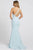 Ieena Duggal - 26266I Asymmetrical Strapped Gown Prom Dresses