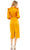 Ieena Duggal 26927 - High-Neckline Tea Length Dress Cocktail Dresses