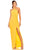 Ieena Duggal 27122 - Sleeveless Halter Neck Prom Dress Special Occasion Dress XS / Marigold