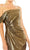 Ieena Duggal 27360 - Asymmetrical Metallic Jersey Cocktail Dress Cocktail Dresses
