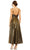 Ieena Duggal 30761 - Metallic Plunging V-Neck Prom Gown Prom Gown