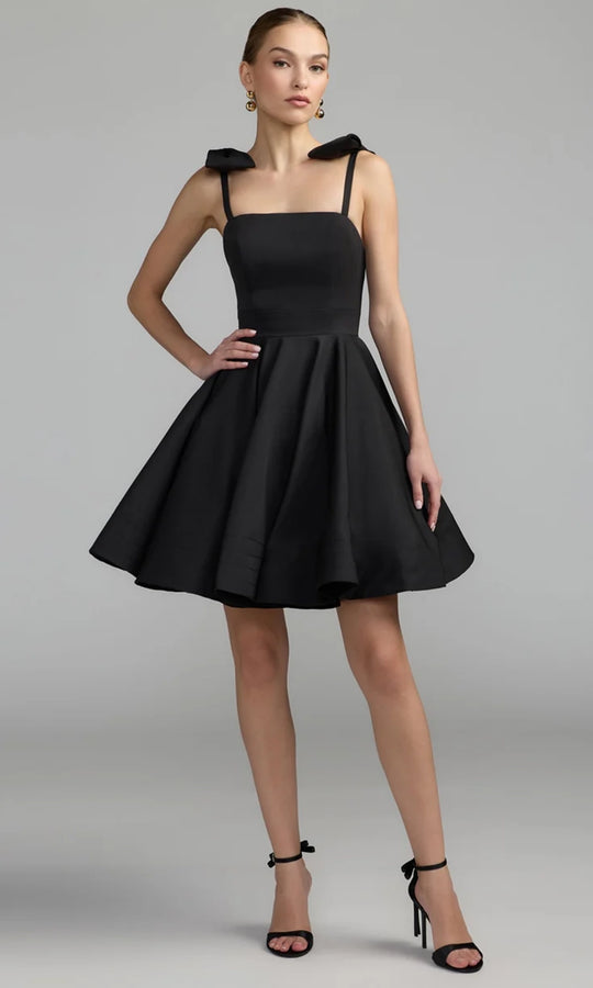 Ieena Duggal 49034 - Bow Accented Mini Dress