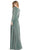 Ieena Duggal - 49088 High Slit A-Line Dress Evening Dresses
