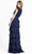 Ieena Duggal - 49287 V Neck A-Line Dress Prom Dresses