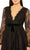 Ieena Duggal 49794 - Lace Deep V-Neck Cocktail Dress Cocktail Dresses