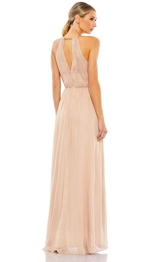 Ieena Duggal 55822 - Sleeveless Cutout Evening Dress